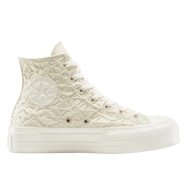 Converse Chuck Taylor All Star Lift Platform Textured Material Shoes