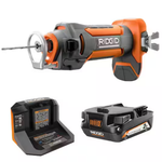 RIDGID 18V Drywall Cut-Out Tool Kit W/2.0 Ah Battery & Charger