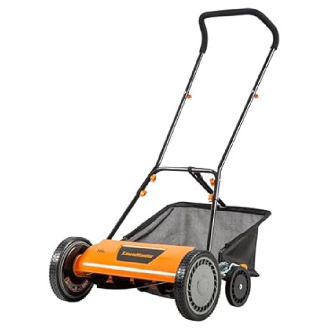 LawnMaster 18" 5-Blade Push Reel Lawn Mower (LMRM1801)