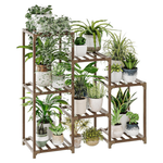 3-Tier 32" x 11.8" x 34" Ladder Plant Pot Holder