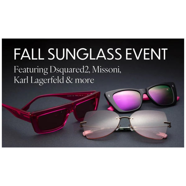 Fall Event: Up To 93% Off + Extra 15% Off Sunglasses At Ashford