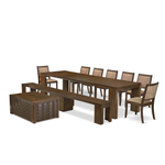 10-Piece Extendable Rectangle Dining Set