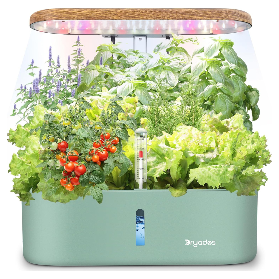 Hydroponics Indoor Garden 12 Pods Herb Garden Kit
