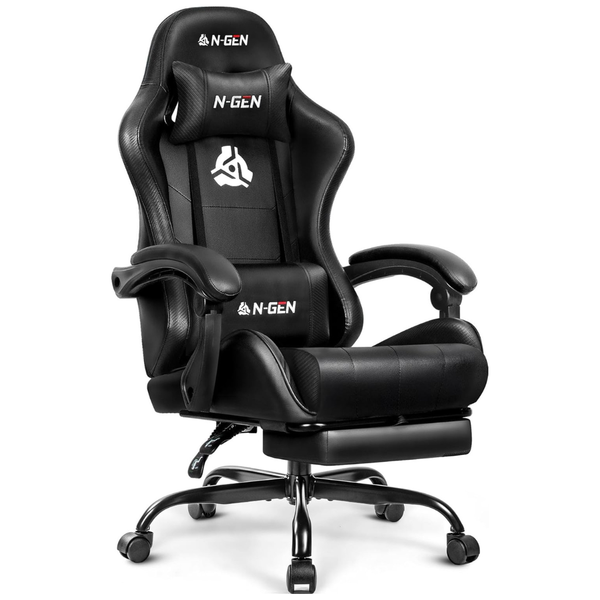 N-GEN GAMING High Back Recliner Video Gaming Chair