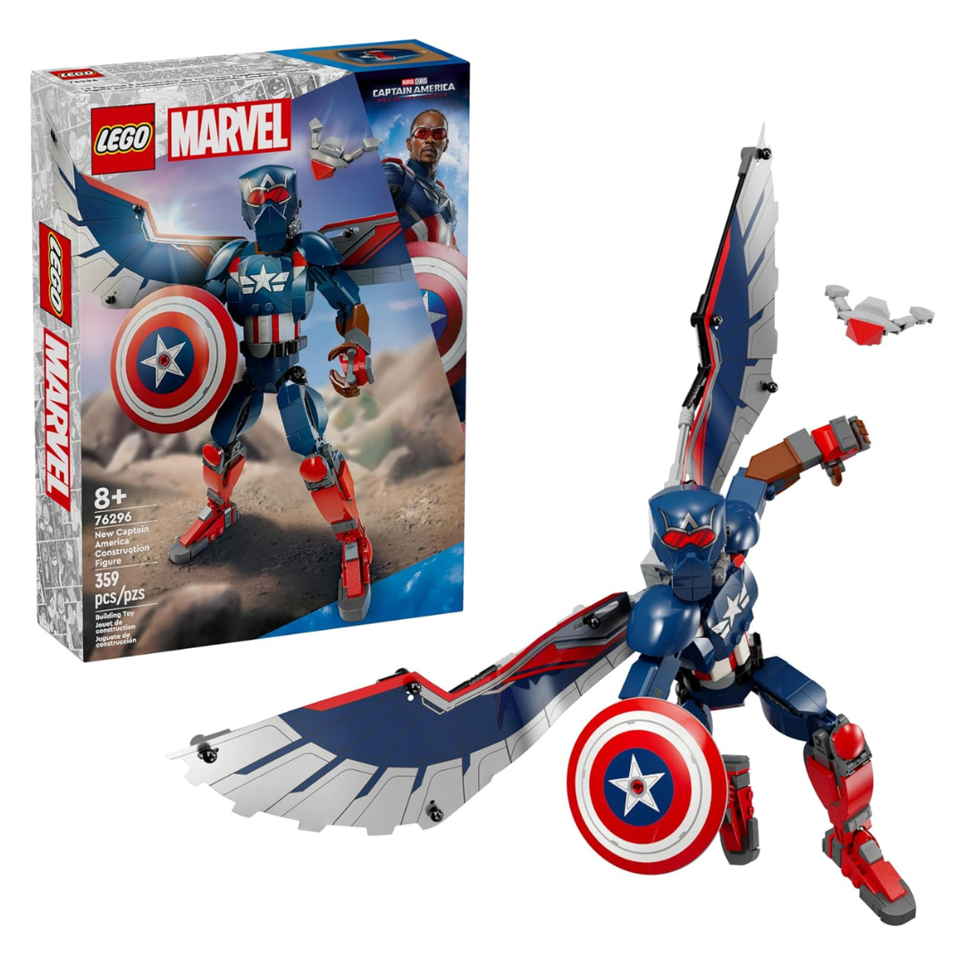 LEGO Marvel New Captain America Construction 76296 Action Figure