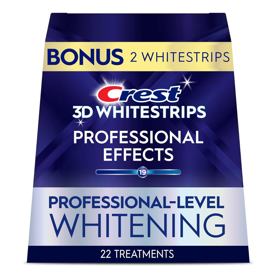 44-Strips Crest 3D White Effects 22 Treatments Teeth Whitening Kit