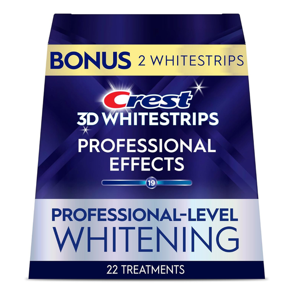 44-Strips Crest 3D White Effects 22 Treatments Teeth Whitening Kit