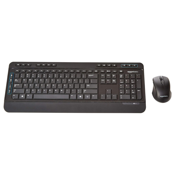 10-Pack Amazon Basics Wireless Keyboard And Mouse Combo
