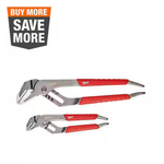 Milwaukee Electric Tool 48-22-6330 2-Piece Straight Jaw Pliers Set