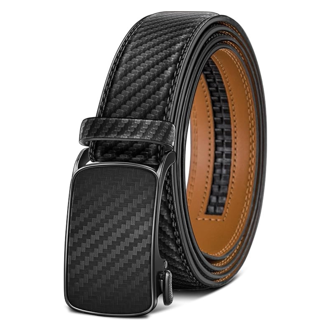 Men's Ratchet Nontrimmable Click Belt