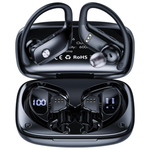 Waterproof In-Ear Wireless Earbuds W/ LED Display