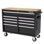 Husky 9 Drawer Tool Storage 46" W Mobile Workbench Cabinet