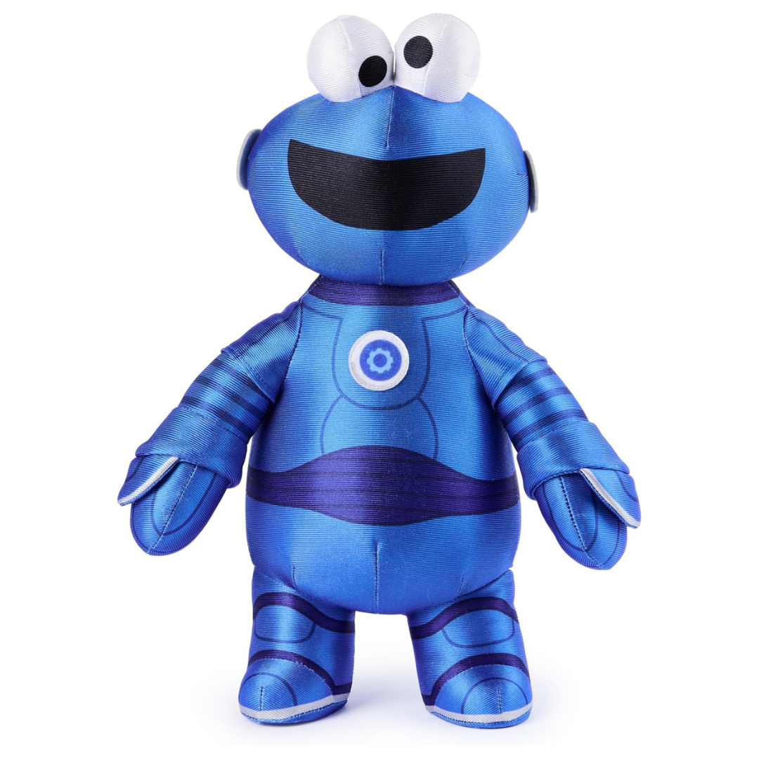 13" Sesame Street Official Mecha Builder Cookie Monster Plush