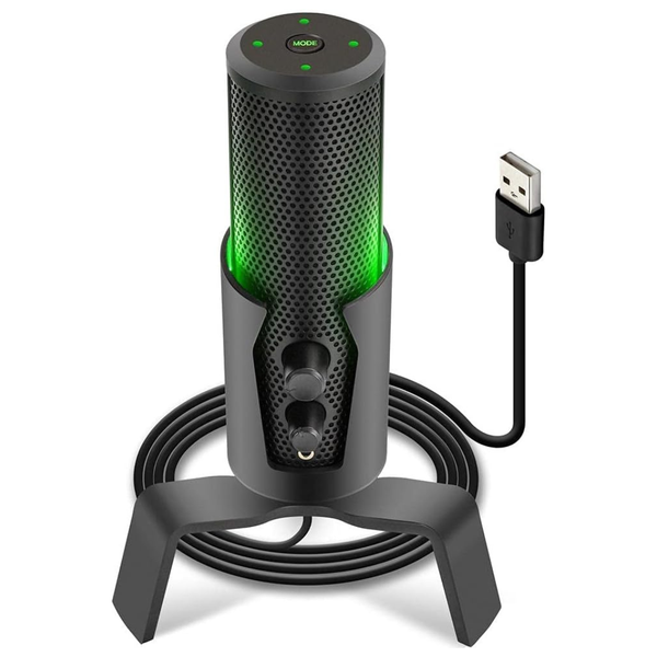 Pickup Pattern RGB USB Computer Desktop Microphone