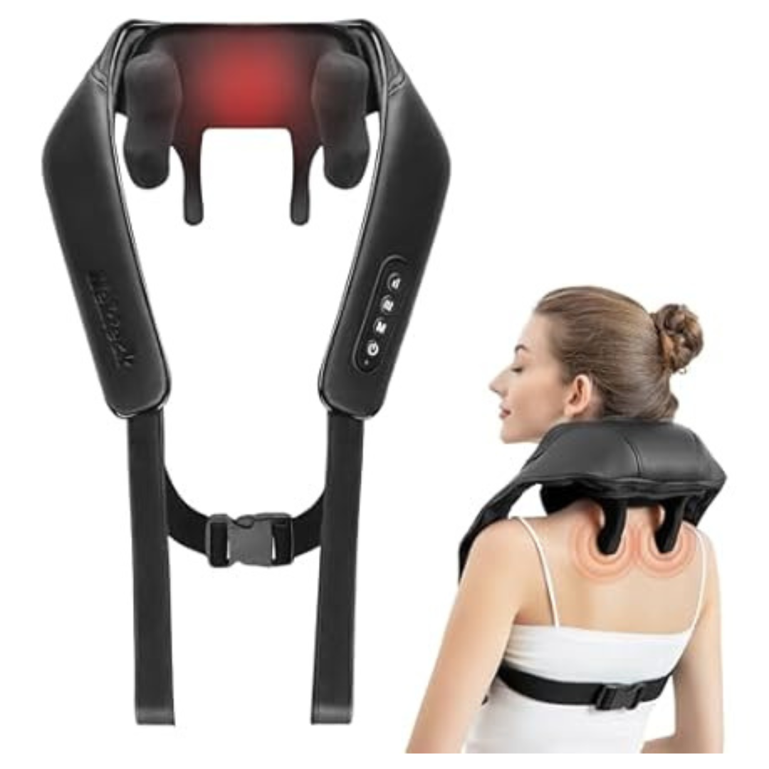 Nekteck Cordless 6D Shiatsu Neck And Back Massager