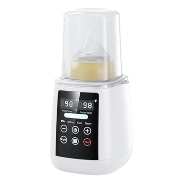 10-In-1 Fast Heating Bottle Warmer With Night Light & LED Display