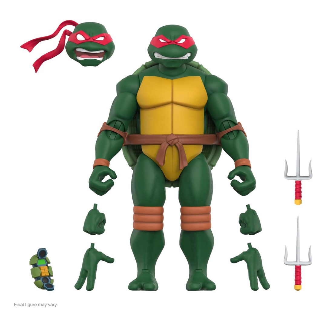 Ultimates! Teenage Mutant Ninja Turtles Raphael 7" Action Figure