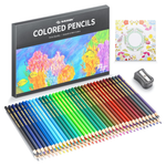 72-Piece Wilshin Professional Coloring Pencils Set