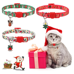 3-Pack Breakaway Soft Adjustable Cat Collar With Bells