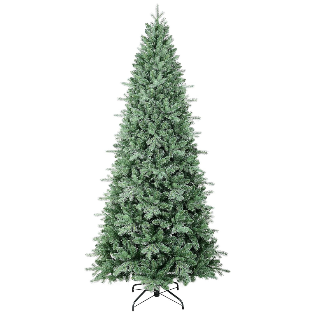 6Ft Artificial Skinny Xmas Tree With Metal Stand
