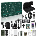 24-Day Survival Kit Advent Calendar 2025 With Tools And Emergency Gear