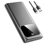 10000mAh Portable Power Bank With PD 5A/3W Fast Charging , USB C In & Out