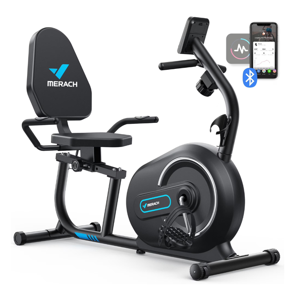 Merach Recumbent Exercise Bikes With Free APP
