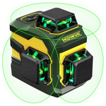 Ikovwuk 3x360º 12-Line Self-Leveling 3D Cross Line Laser Level