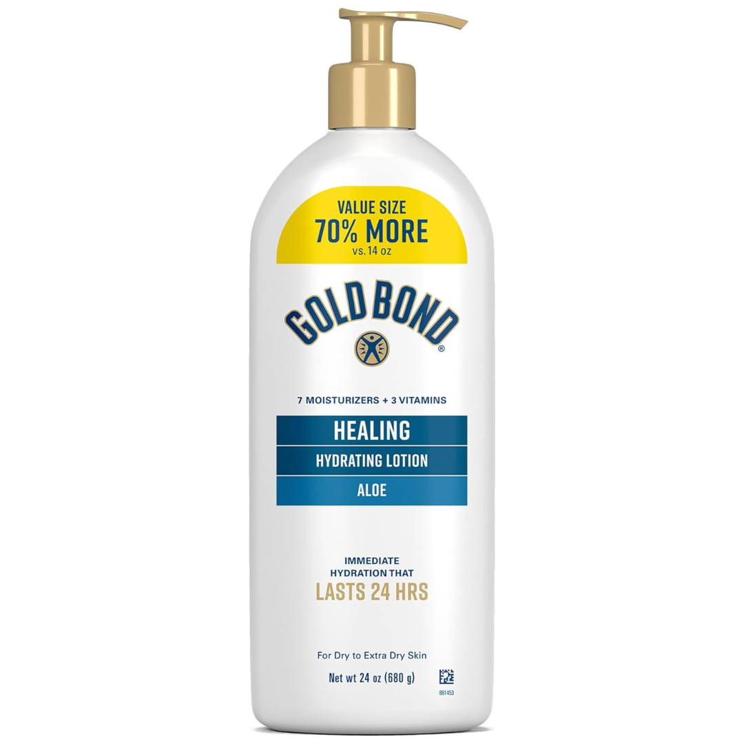 24 Oz Healing Hydrating Lotion With Aloe Moisturizes