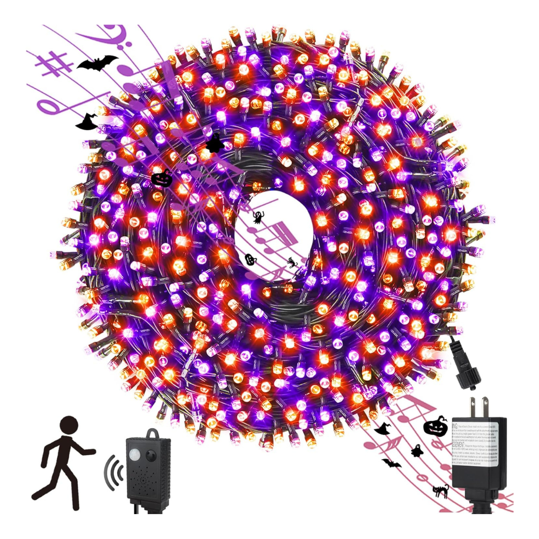 105ft 300 LED 6 Modes Halloween Decor String Light