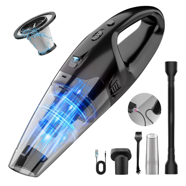 BSRCO 3-in-1 Cordless Handheld Vacuum With USB Charge