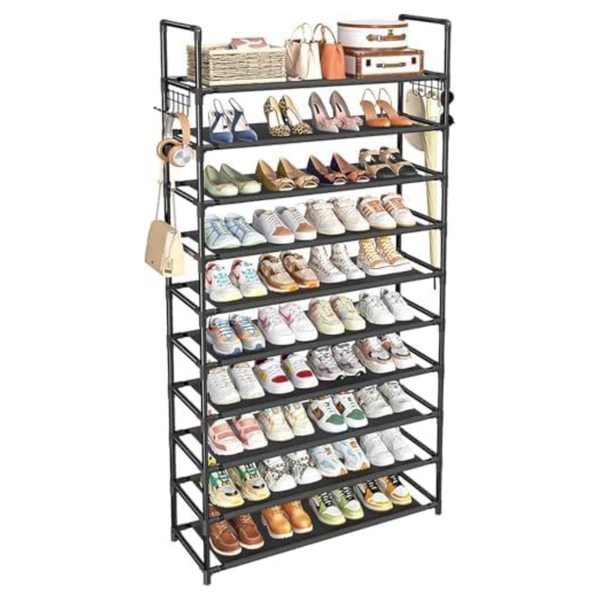 10-Tier 68.5" x 33.5" Simple Trending Shoe Rack Storage