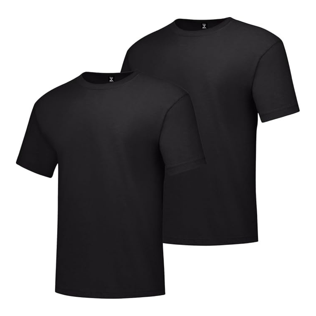 2-Pack Hanes Men's Beefy-T Crewneck T-Shirts