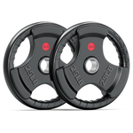 XDDIAS 25LB Rubber Weight 2" Olympic Grip Plate (Pair)
