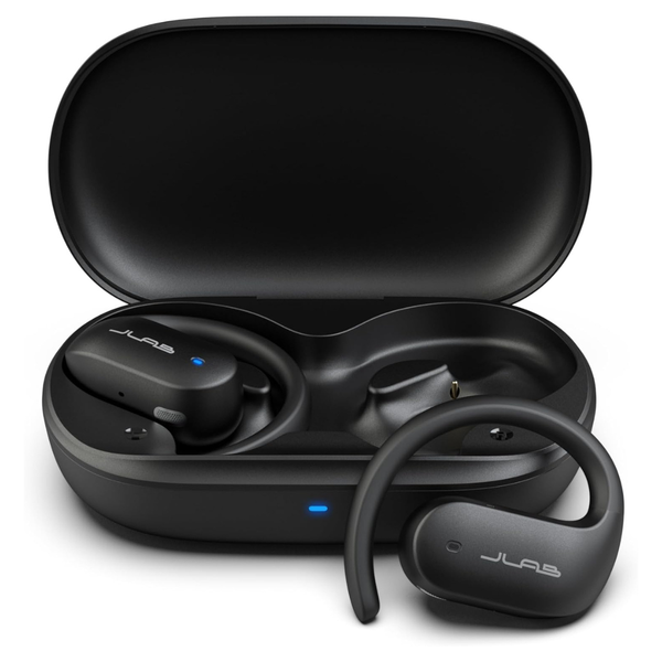 JLab Jbuds Open Sport Air Conduction Bluetooth Wireless Earbuds (Black)