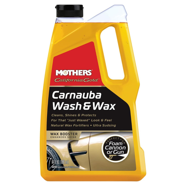 2-Pack 64 oz. Mothers California Gold Carnauba Wash & Wax