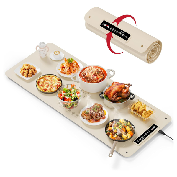 36"x16" Extra Large Food Warming Mat For Countertop (XXL)