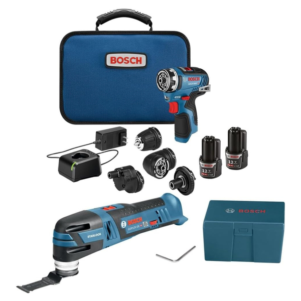 Bosch GXL12V-270B22 2-Tool Combo Kit With Chameleon Drill/Driver
