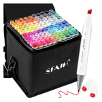 101 Colors Double Tipped Alcohol Markers