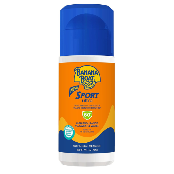 2.5oz Banana Boat Sport Ultra SPF 60 Water Resistant Roll On Sunscreen