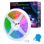 16.4ft Music Sync Dimmable Color Changing AI Led Strip Lights