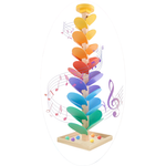 Wooden Marble Run Music Tree Montessori Toys