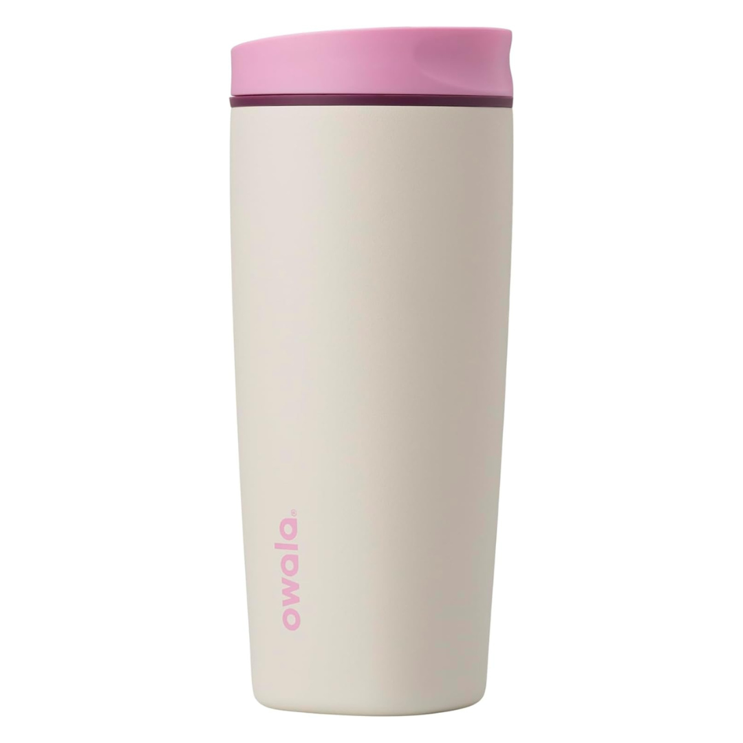 20-Oz Owala SmoothSip Slider Insulated Stainless Steel Coffee Tumbler