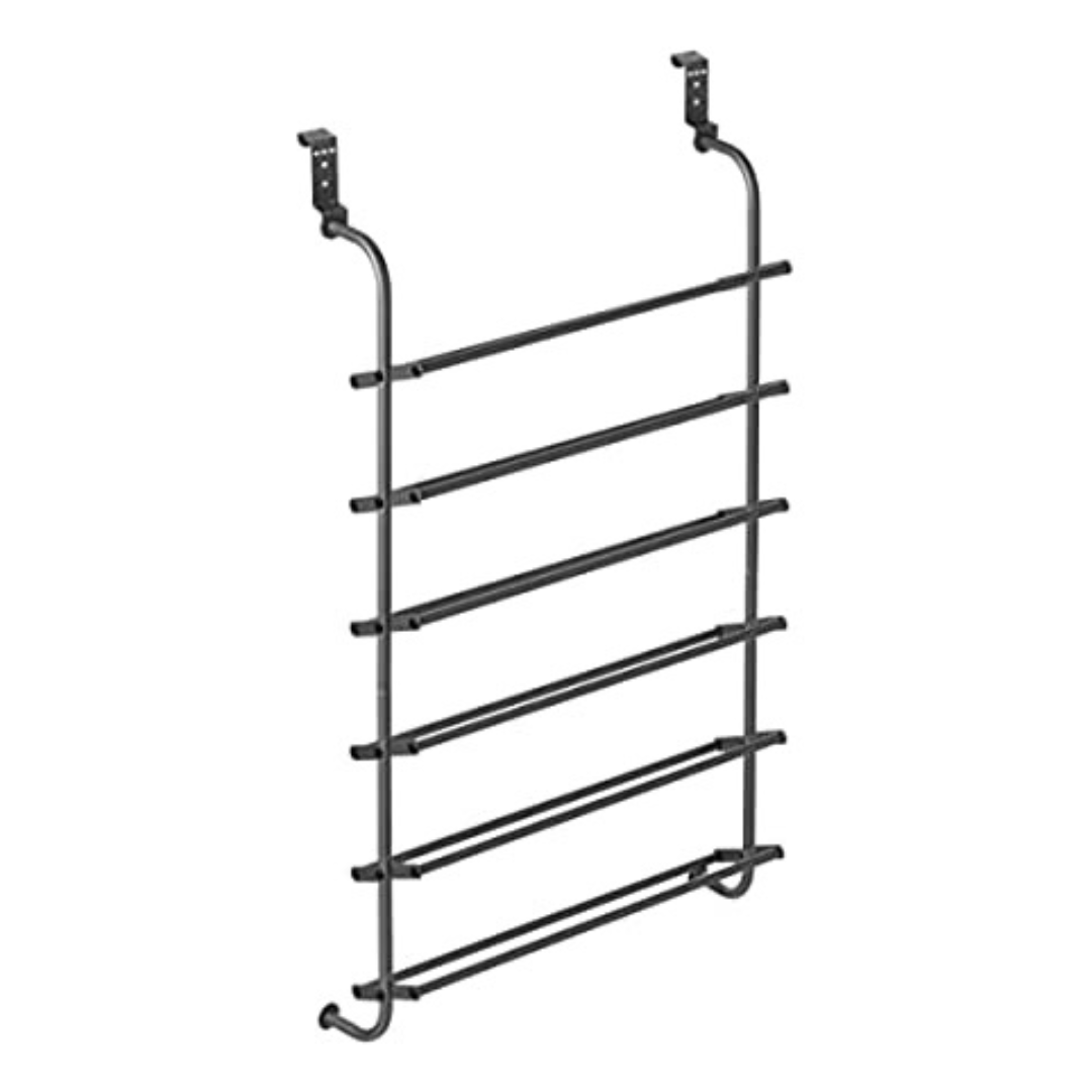 6 Tier 18 Pair Heavy Duty Metal Shoe Organizer