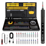 68-in-1 Upgraded Mini Electric Screwdriver Set With LED Lights