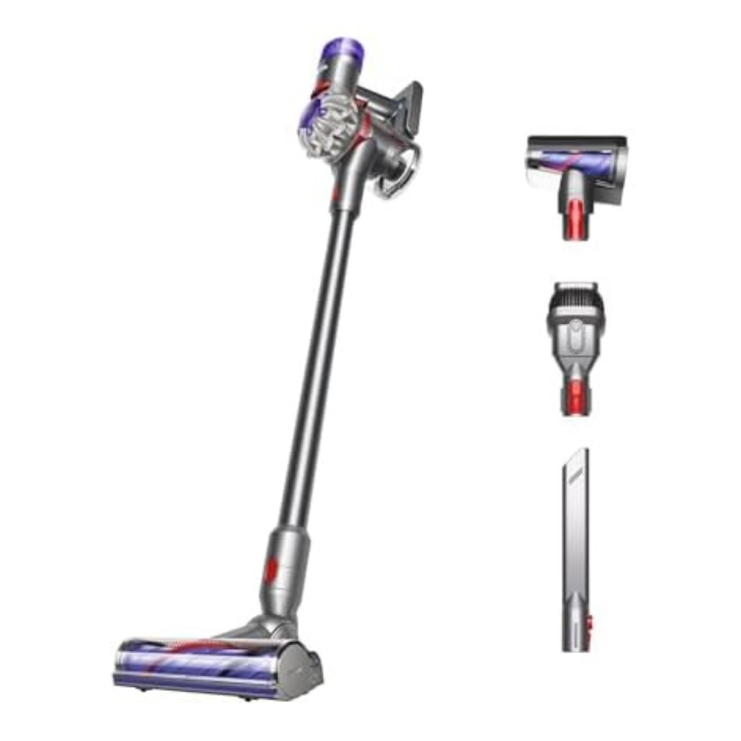 Dyson V8 Cordless Stick Vacuum Cleaner (Purple/Silver)