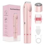 CheckSimple Women's 2-in-1 Bikini Dermave Electric Razors