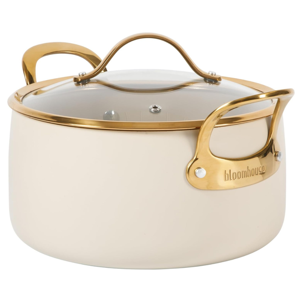 bloomhouse 6 Quart Ceramic Nonstick Dutch Oven Pot With Lid