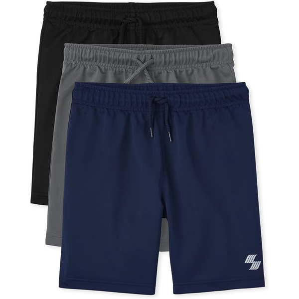 3-Pack The Children's Place Boys Basketball Shorts