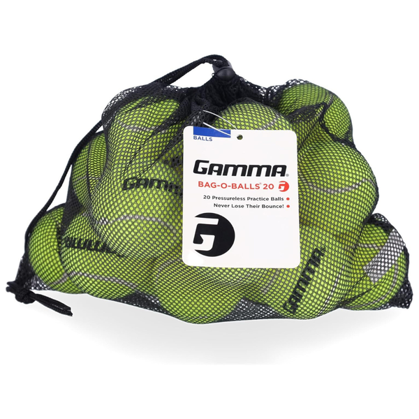 20-Pack Pressureless Tennis-Balls with Mesh Tennis-Ball Bag